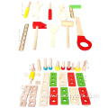 wooden boy tool play set